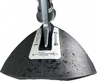 FO2003 Whale Tail Hydrofoil Stabilizer for 40 to 300 HP Outboard Motors and Sterndrive Engines Universal Silver