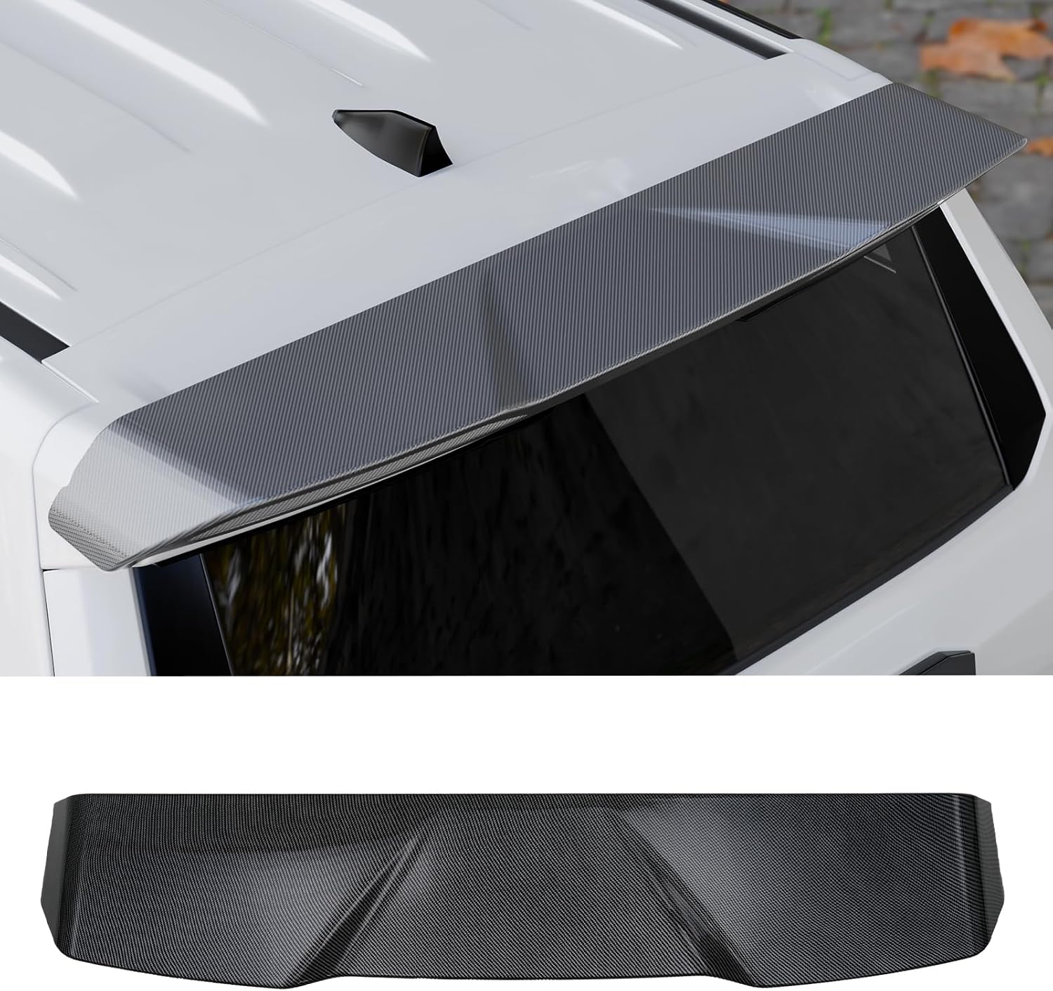 Spoiler Wing Compatible with 2025 2026 Toyota 4Runner Rear Trunk Spoiler Wing ABS Plastic Tail Lip for Toyota 4 Runner Accessories (Glossy Black)