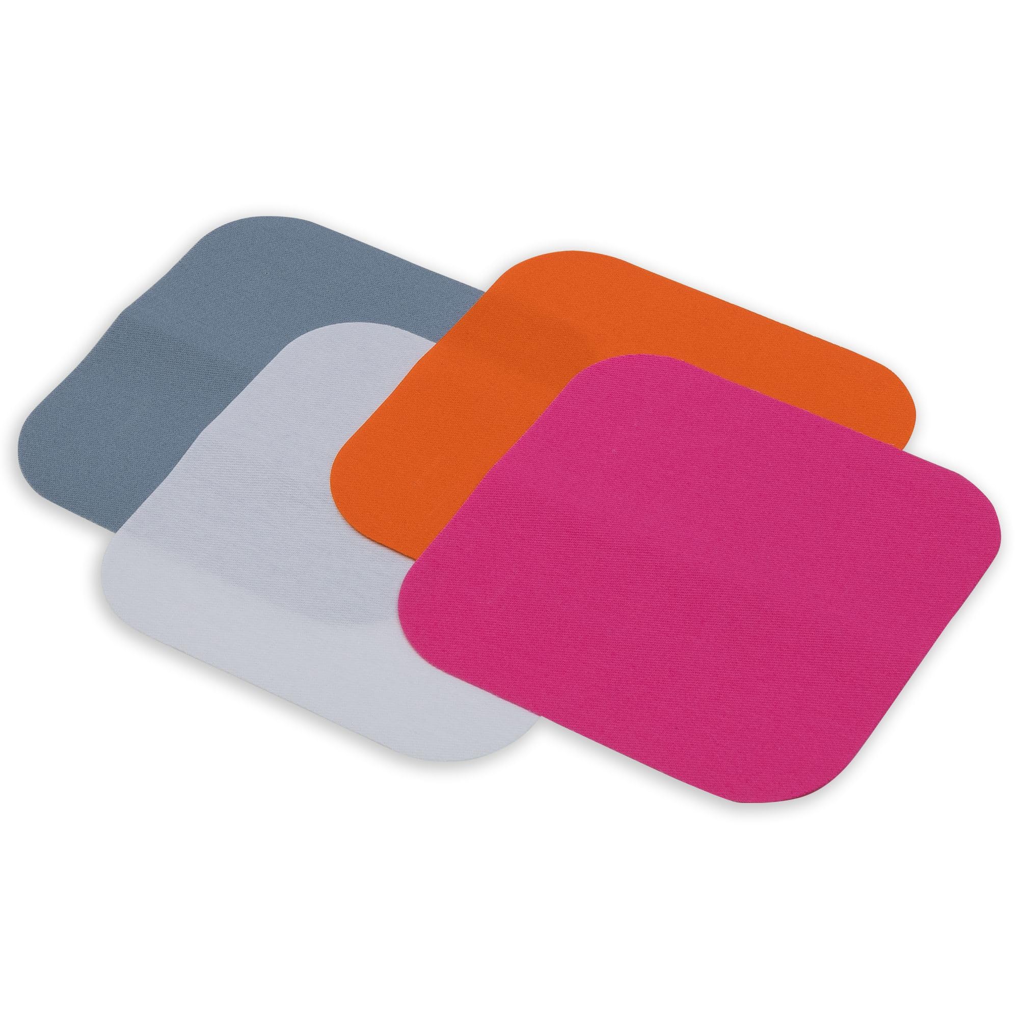 Prym 929222 Twill Repair Patch 13 x 13 cm Orange Pink White Blue, Orange/Pink/White/Blue, 13 cm x 13 cm - Image 2