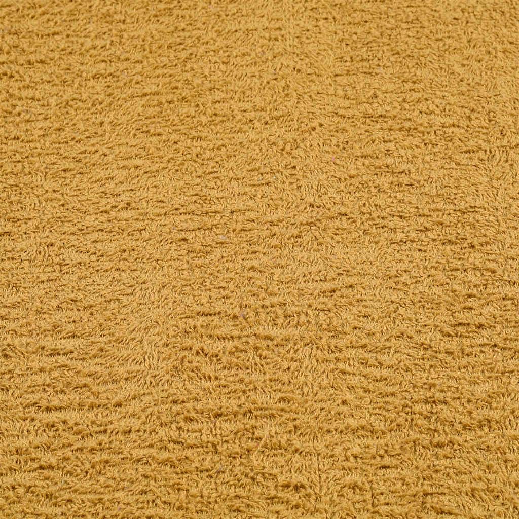 Frogn - Juego de 10 toallas doradas, 30 x 30 cm, 360 g/m², algodón absorbente y suave, con lazo para colgar, para baño, cocina, deportes, fitness, sauna, viajes, hotel, toallas de invitados