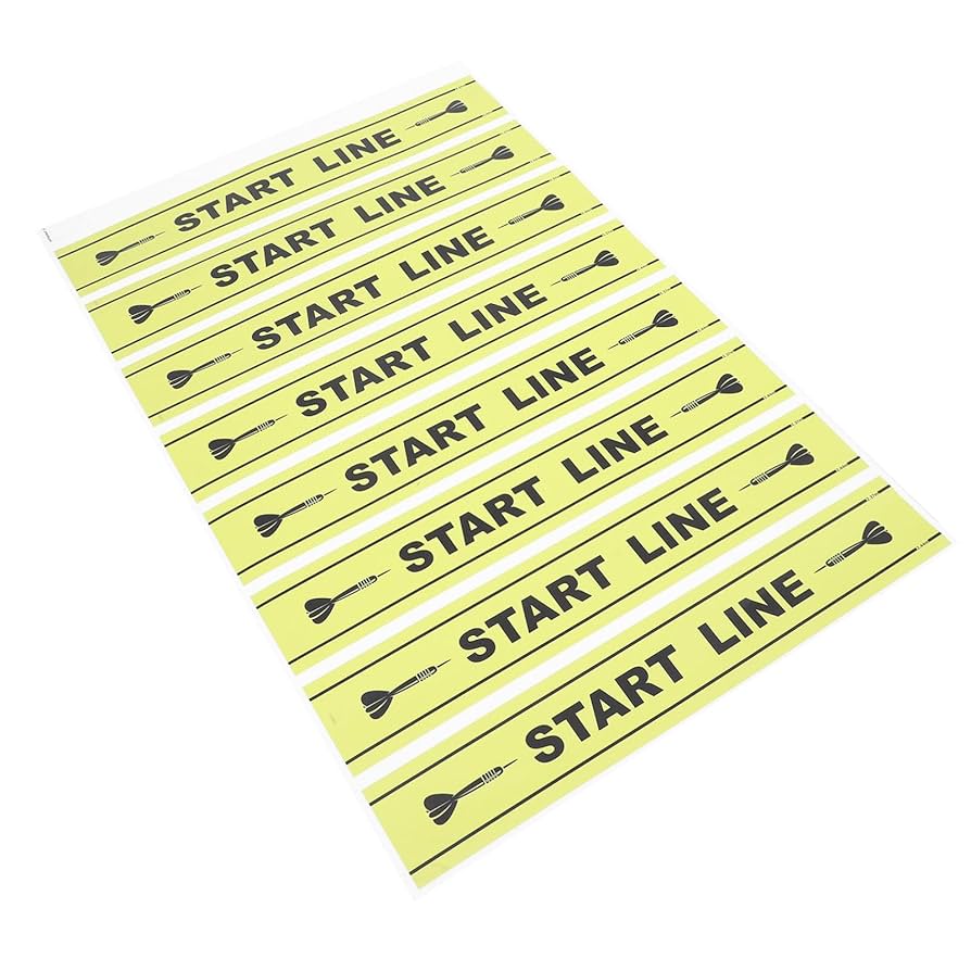 Amazon | YARDWE ダーツ スロー ライン メーカー ダーツ ライン