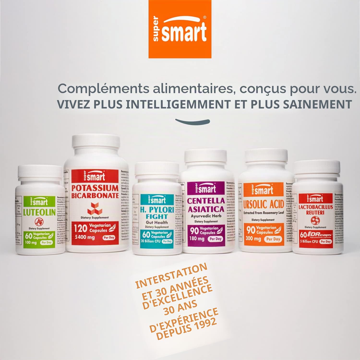 Klamath AFA - Algue Aphanizomenon Flos-Aquae - Vegan - SuperSmart | Contribue à Promouvoir des Effets Positifs sur l’Humeur - Naturellement Riche en Protéine, Vitamines et Minéraux