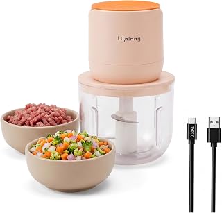 Lifelong Rechargeable Electric Food Chopper with 600ml | 100W Motor | Triple SS Blades | USB Type-C Charging |3600 mAh Bat... Price In India