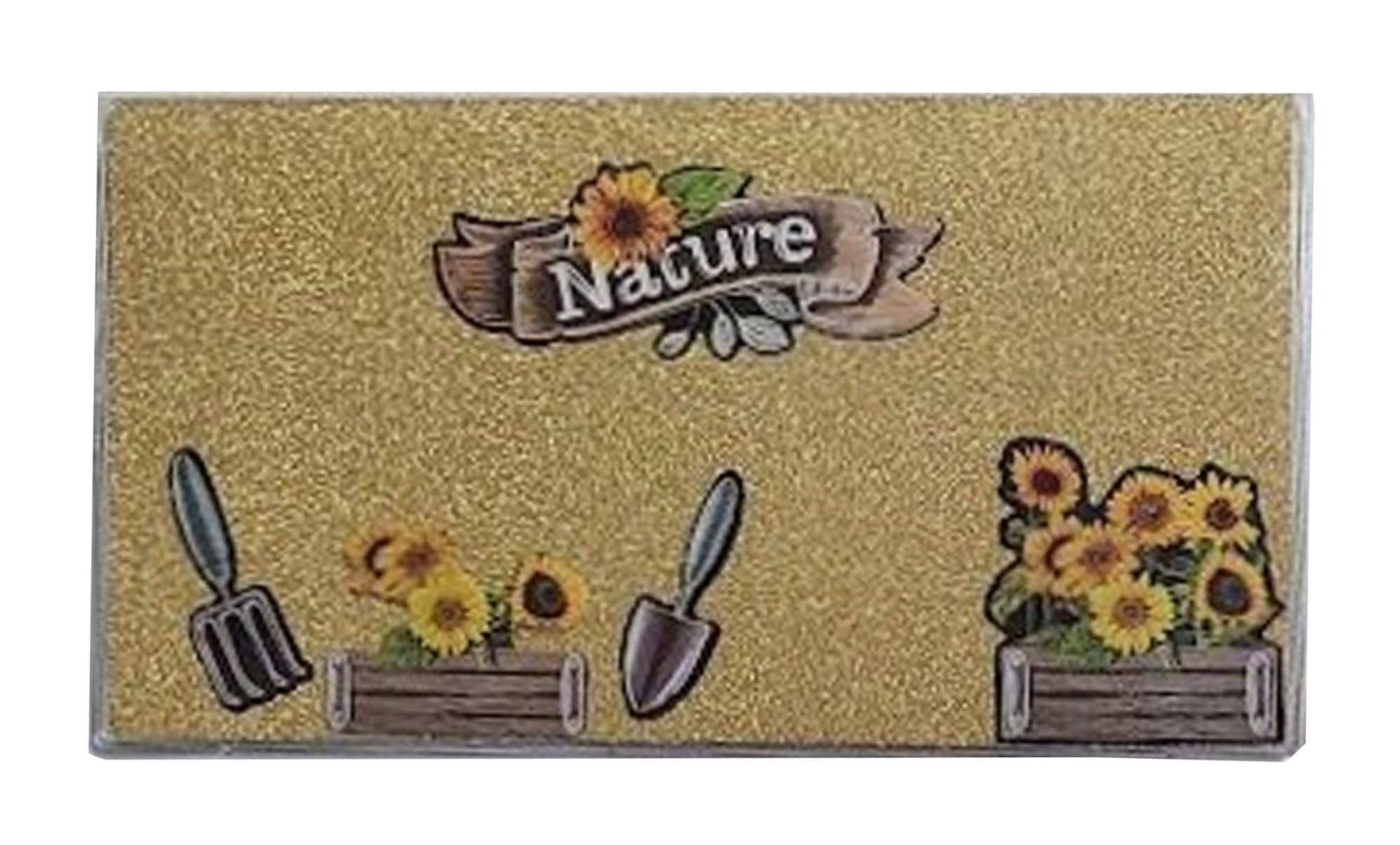 3 Year 2024 2025 2026 Bling Glitter Pocket Calendar Planner with Note Pad (Nature Sunflowers)