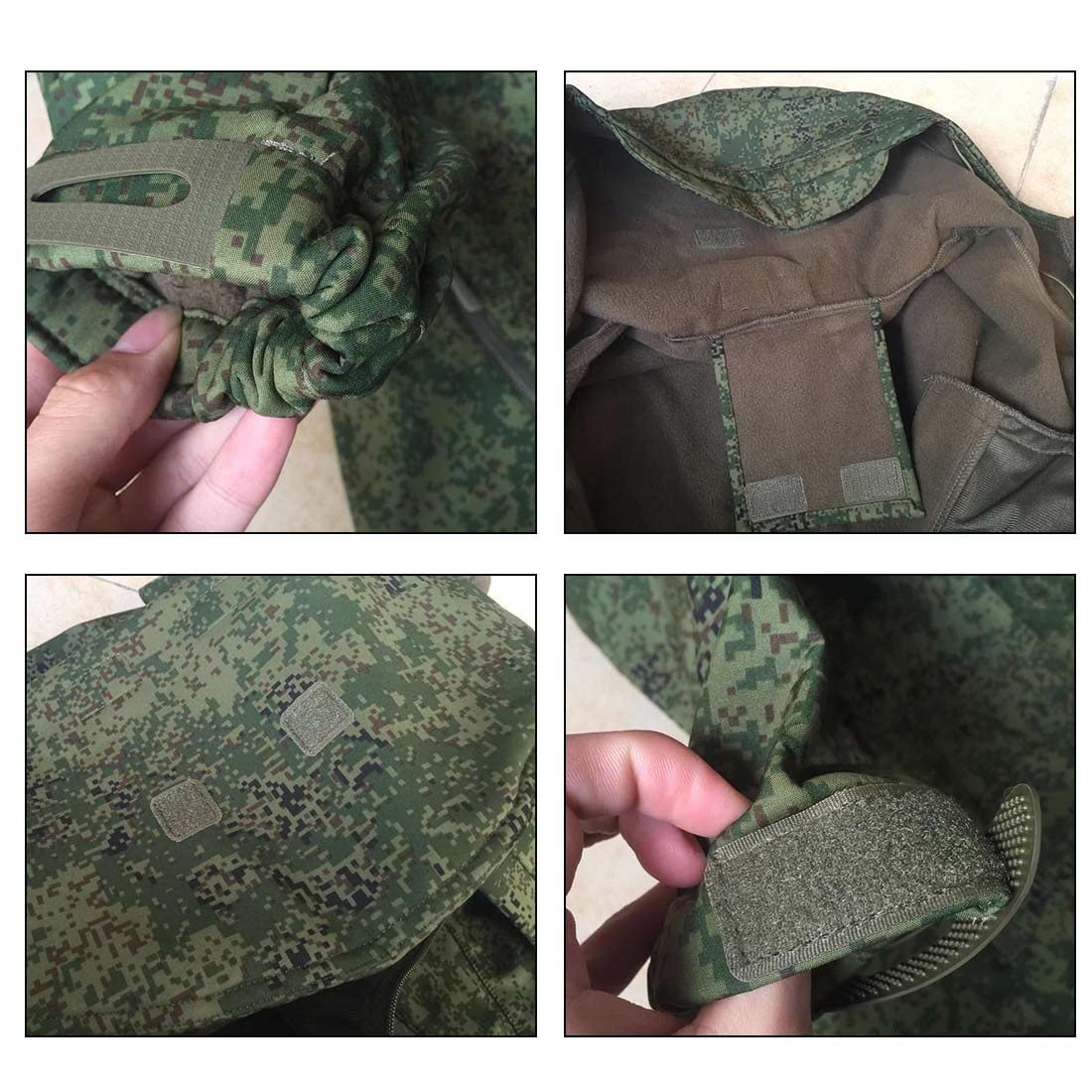 Veste d'assaut russe tactique EMR militaire Softshell imperméable pour homme