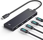 UGREEN USB C Hub 10Gbps, 5 in 1 Hub Extender with 4 USB C 3.2 and 100W PD Ports, Splitter for MacBook Pro/Air, iPad, PC, Laptops and More | 4x10Gbps Data Transfer, USBC Multiport Adapter Splitter for Laptop, Desktop PC, Xbox, PS5, and More