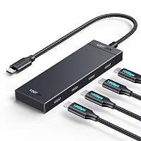 UGREEN 10Gbps Hub USB C 3.2 Gen 2 a 4 Porte Type-C Sdoppiatore USB C