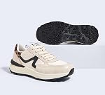 LUCKY STEP Femmes Retro Mode Casual Sneakers Platform Classic Trendy Training Anti-Slip Tennis Voyage Chaussures de marche