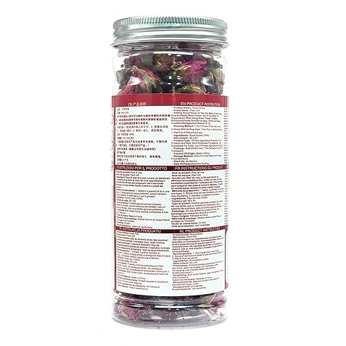 Miniatura 3 de Plant Gift Brote de rosas naturales a base de hierbas, té de flores fragantes para el cuidado de la salud, capullos de rosas ried que adelgazan la