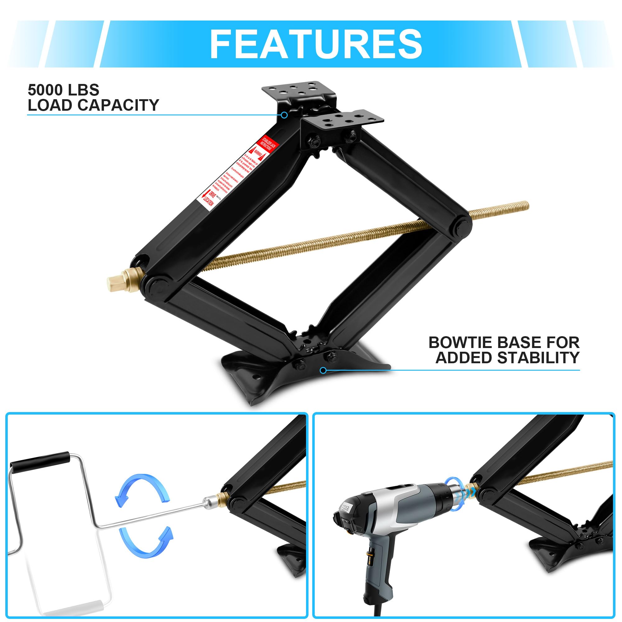 Amazon.com: FROSTYRIDER RV Trailer Camper Stabilizer