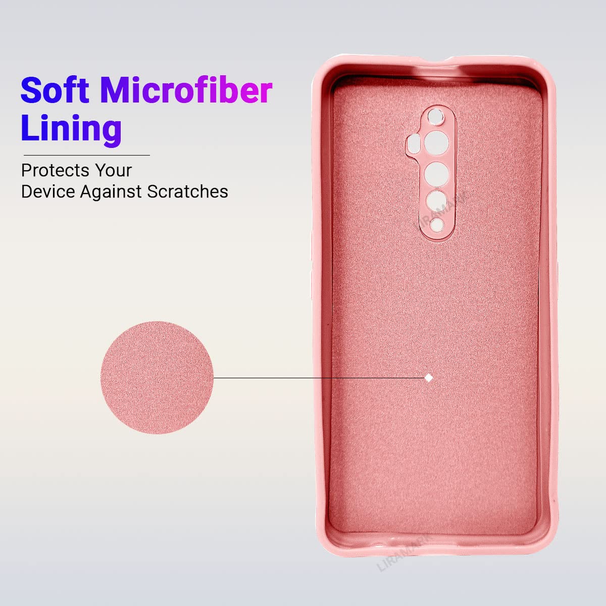 Oppo Reno 2F/2Z Silicone Case - Pink -5