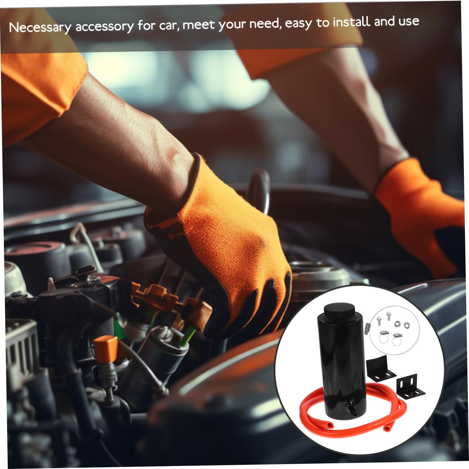 Serbatoio Di Espansione Liquido Refrigerante Radiatore Auto Kit Serbatoio Refrigerante Alluminio Capacità Radiatore Auto