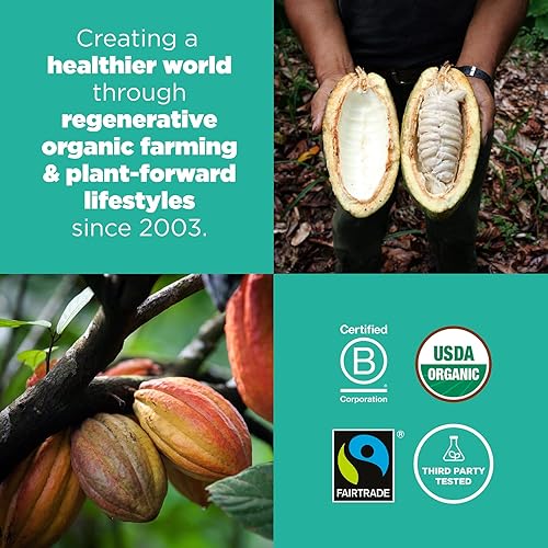 Miniatura 5 de Navitas Organics Puntas de cacao  Crujiente de chocolate negro sin azúcar  Antioxidantes, minerales, fibra  Para mezcla de frutos secos, hornear y