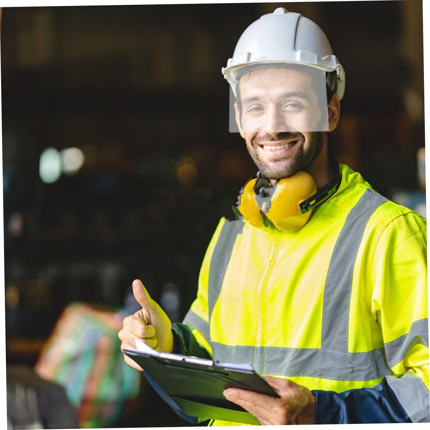 4sets Industrie Haube Schutzhülle Sandstrahlen Sandstrahlen Maske Objektiv Sicher Helm Schutz Objektiv 2 Stücke * 4
