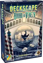 Galápagos, Deckscape: Roubo em Veneza, Jogo de Tabuleiro Cooperativo, 1-6 jogadores, 30-60min