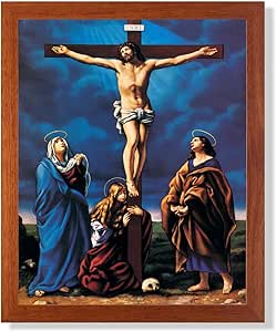 Amazon.com: Jesus Christ Crucifixion On Cross & Women Mourning