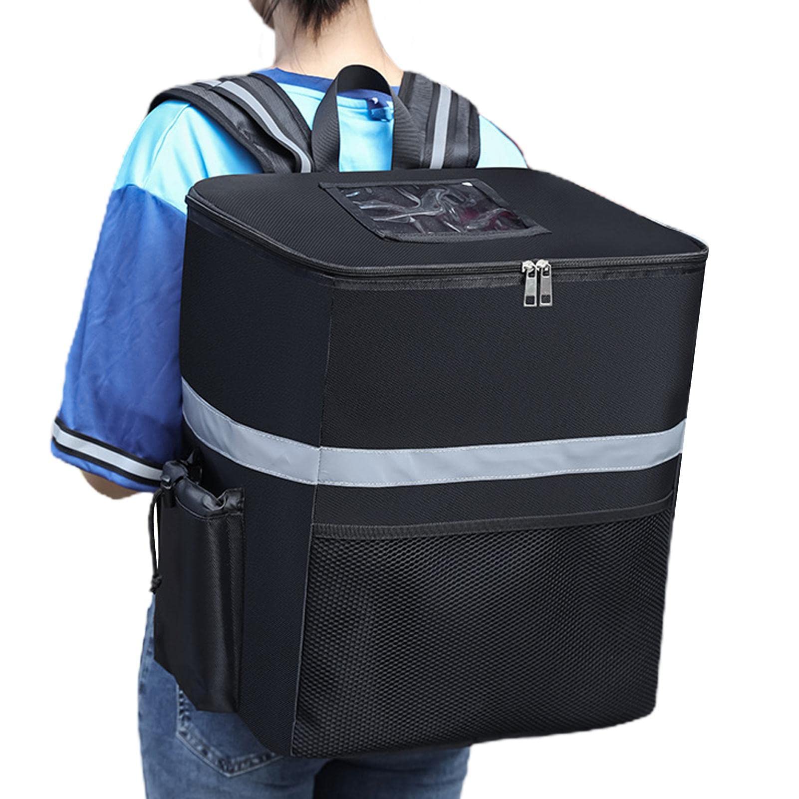 Grand sac isotherme de camping 35L avec bandoulière réglable pour repas et boisson