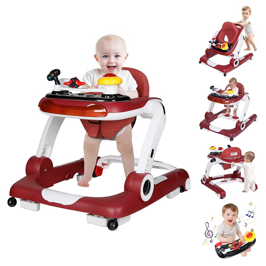 babyl live at 幕張 Amazon.com : Kinder King Baby Walker with Music & Lights, 5