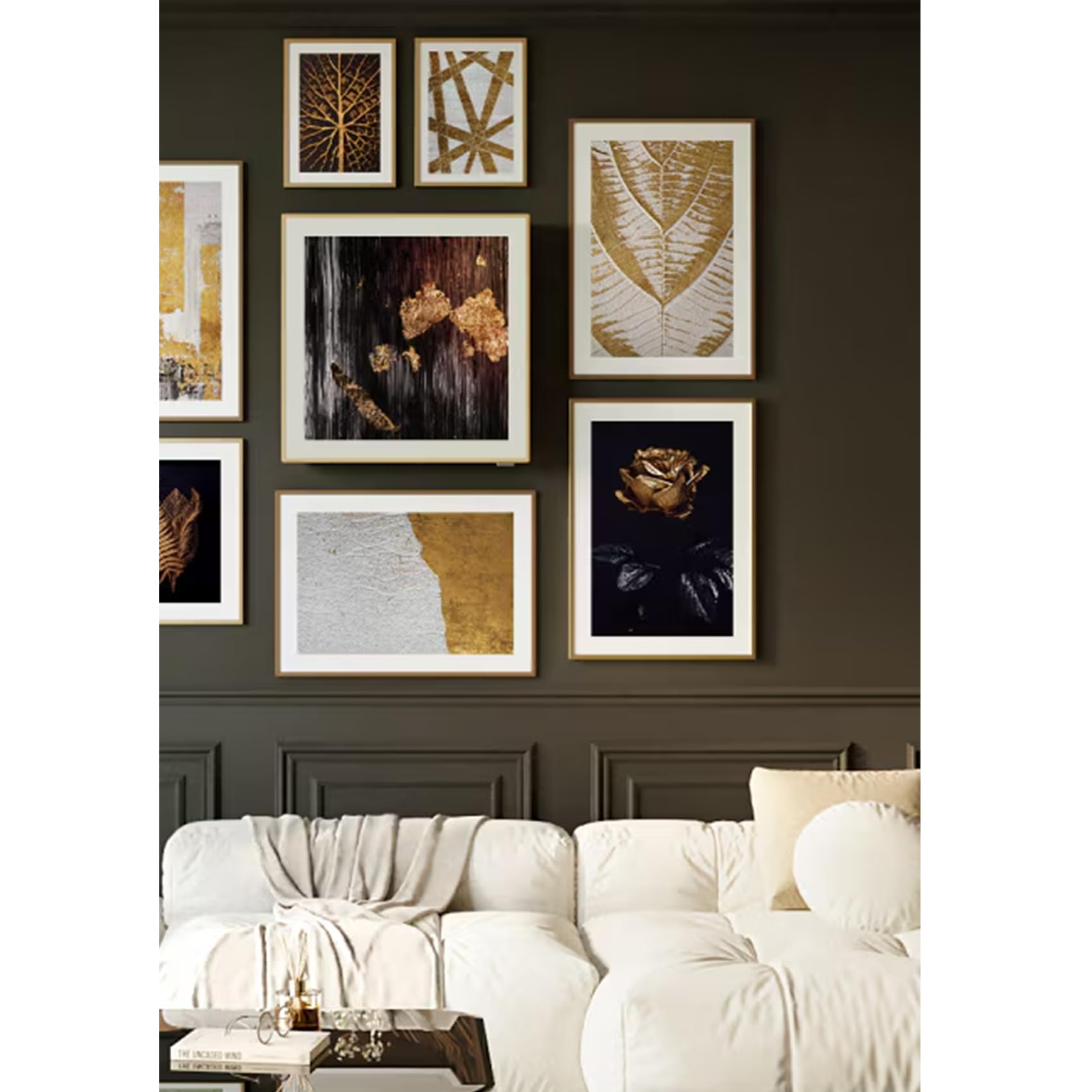 LG Aire Acondicionado Mono Split ArtCool Gallery Photo A12GA1, Climatizador de Pared 12000 Btu con Bomba de Calor, Panel Frontal Personalizable, WiFi, A++/A+