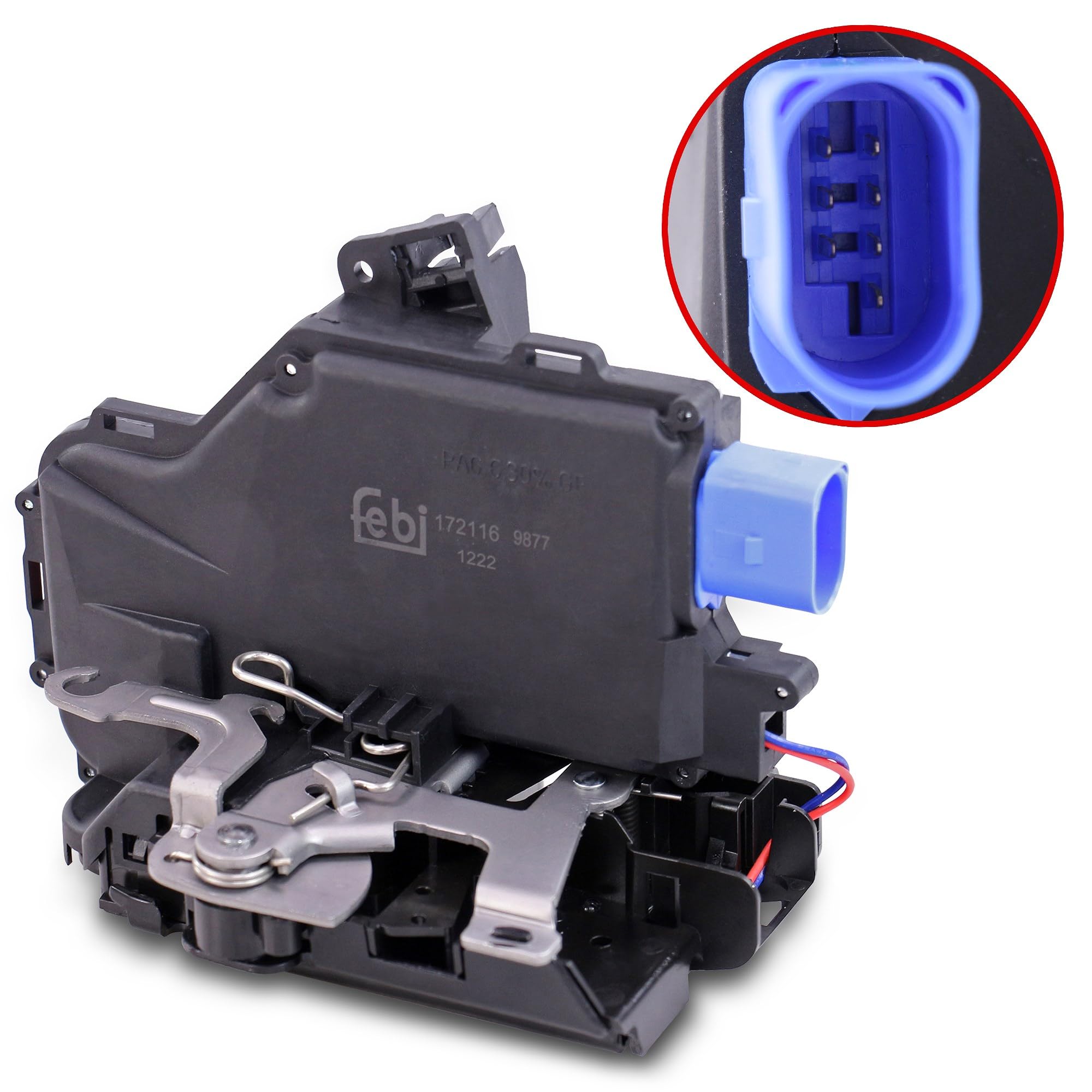 febi bilstein Serratura sport. 172116 Compatibile con: SEAT ALTEA, TOLEDO III, SKODA OCTAVIA II, OCTAVIA II Combi, VW GOLF PLUS V, GOLF PLUS Van, GOLF V, GOLF V Variant, GOLF VAN VI Variant