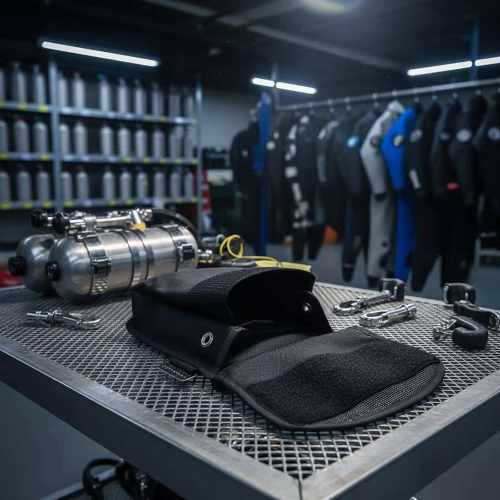 Harilla Gilet da Immersione Gonfiabile Giubbotto Salvagente Dispositivo di Galleggiamento Ausilio al Nuoto in Nylon Resistente con Bungee Interno E Tasca per