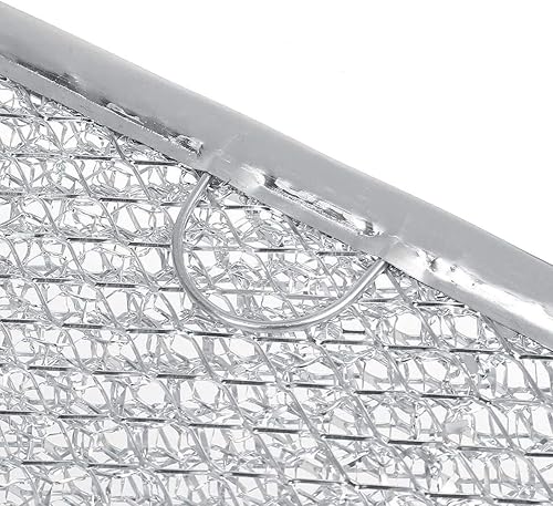 Miniatura 3 de Filtros de grasa de microondas de aluminio compatibles para GE WB06X10608 AFF77-M 2 unidades