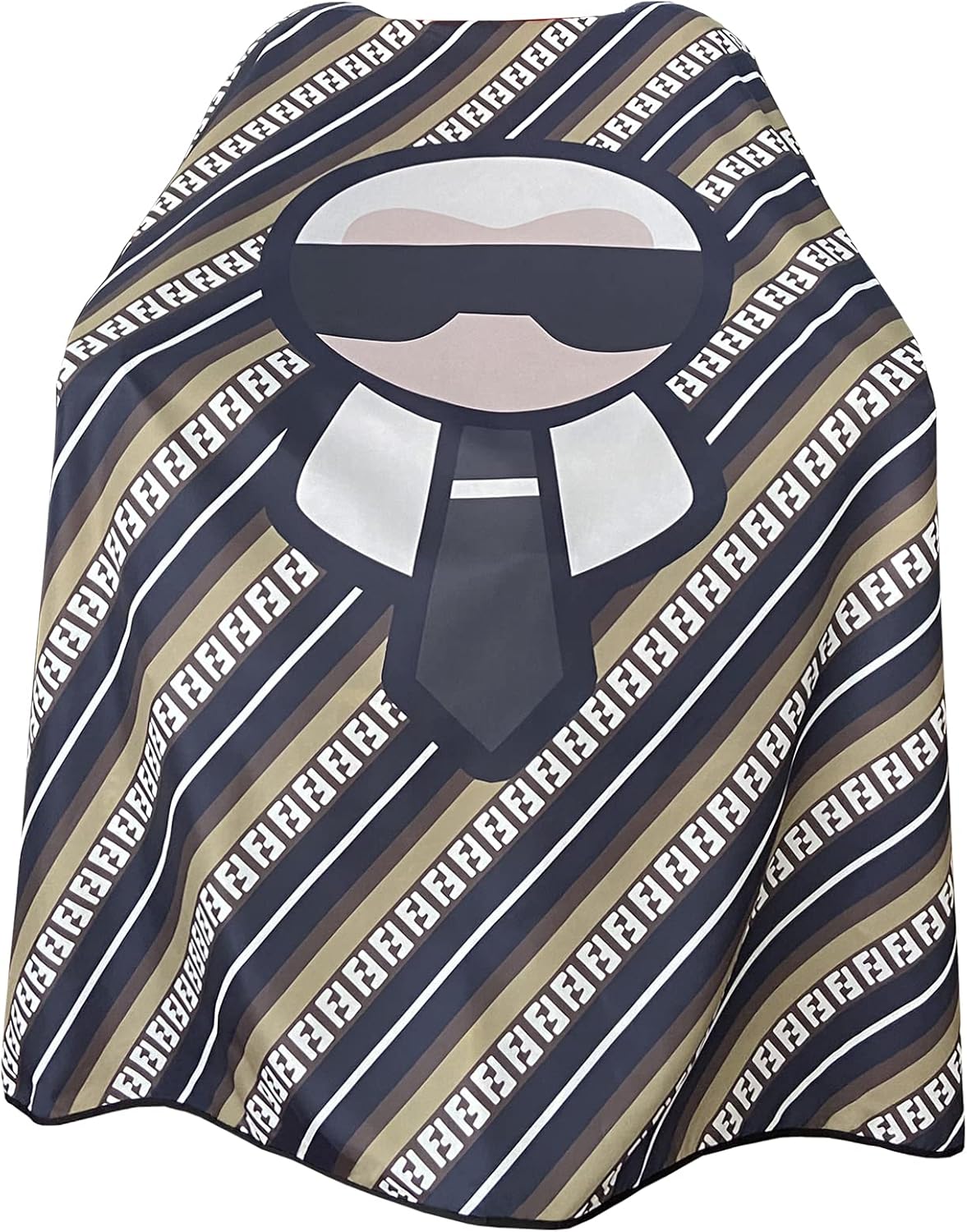 Cool Men Barber Cape for Men Professional Hair Cutting Salon Cape with Snap Closures Waterproof Large Hairdressing Styling Cape Gown for Barber- 63”× 56” (Stripe) : Beauty & Personal Care