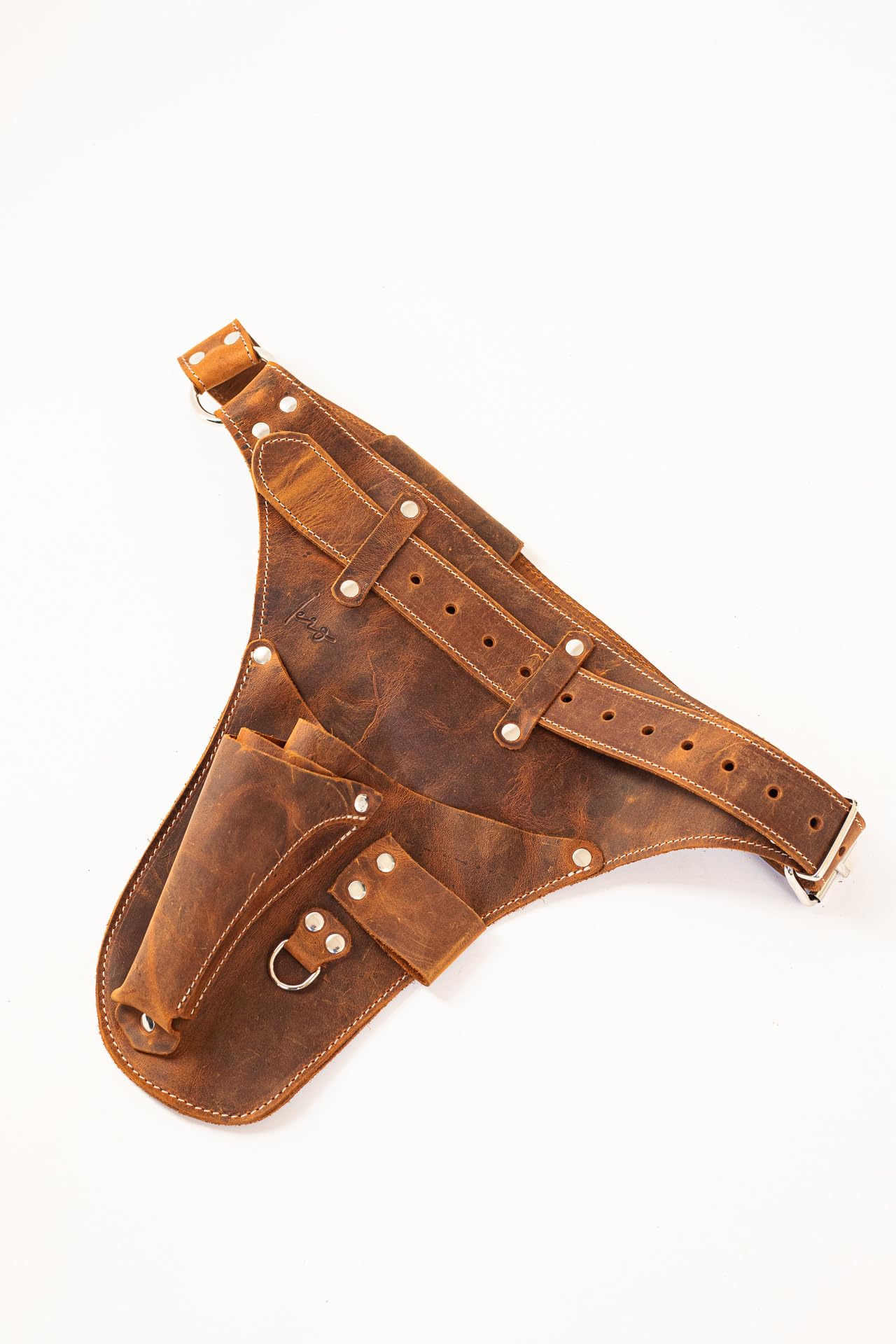 Ceinture à outils de jardin en cuir pour homme, fabriquée à la main, pour jardiniers, électriciens et menuisiers, ceinture à outils de fleuriste en cuir marron, ceintures de construction
