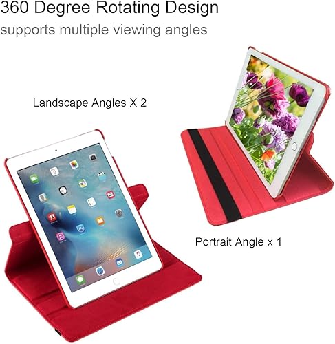 Miniatura 3 de Funda para iPad de 10 generación de 10.9 pulgadas 2022 Número de modelo A2696 A2757 A2777-Funda protectora giratoria de 360 grados con