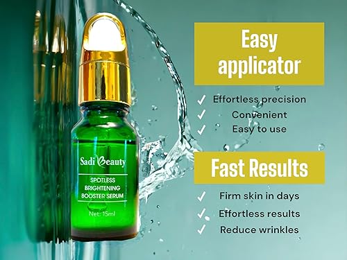 Miniatura 6 de Sadi Beauty Hoang Huy Organic - Suero de acción rápida antienvejecimiento e impecable para iluminar la piel, con ácido hialurónico, uso diurno o