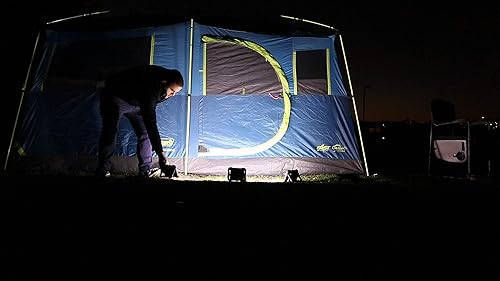 Miniatura 4 de Big Block - Proyector LED portátil COB  Ultra brillante  10 vatios  500 lúmenes, resistente al agua, luz de trabajo alimentada por batería, linterna