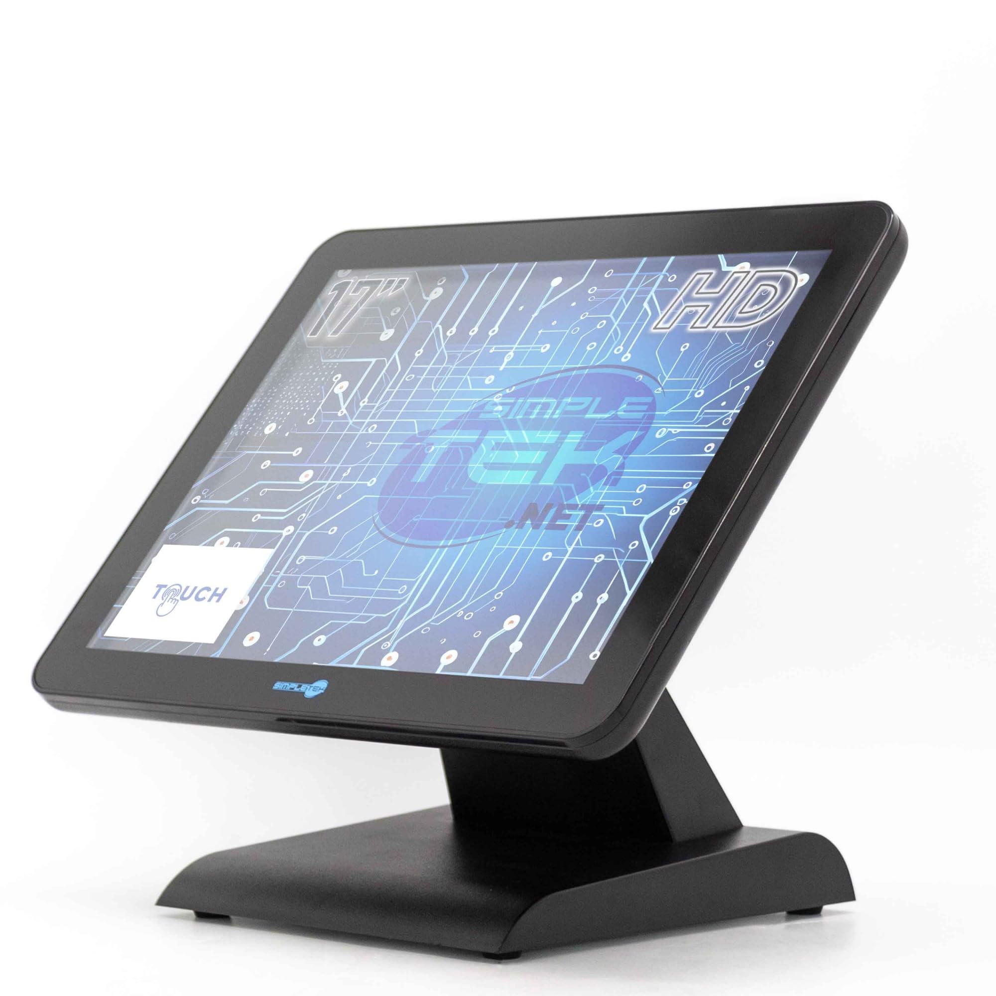 SIMPLETEK - Monitor SXGA 4:3 5:4 Touch 17" - Per Cassa e POS | Schermo Touchscreen | HDMI VGA | Montaggio a parete | Windows/MacOS/Linux