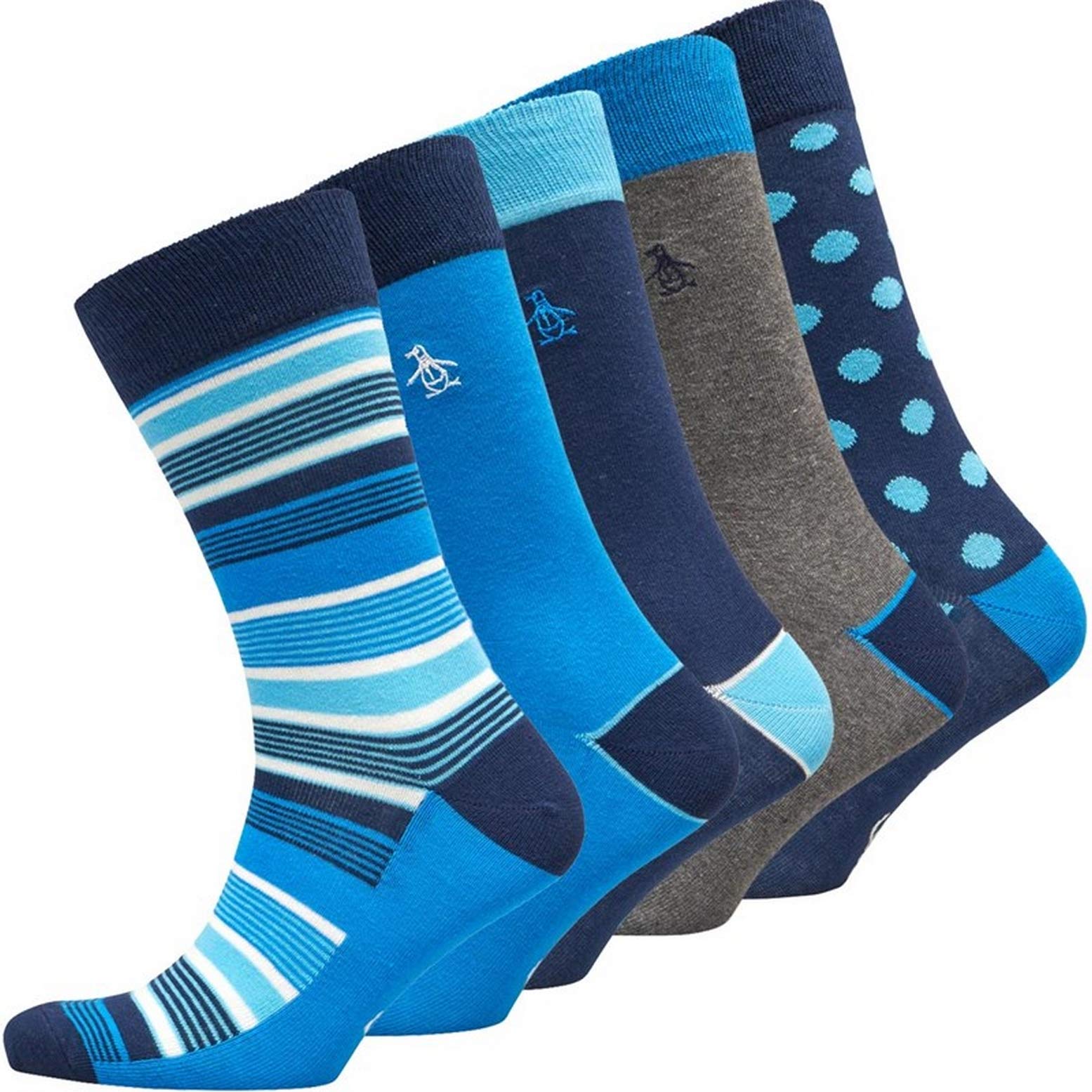 Original Penguin Mens 5 Pack Socks