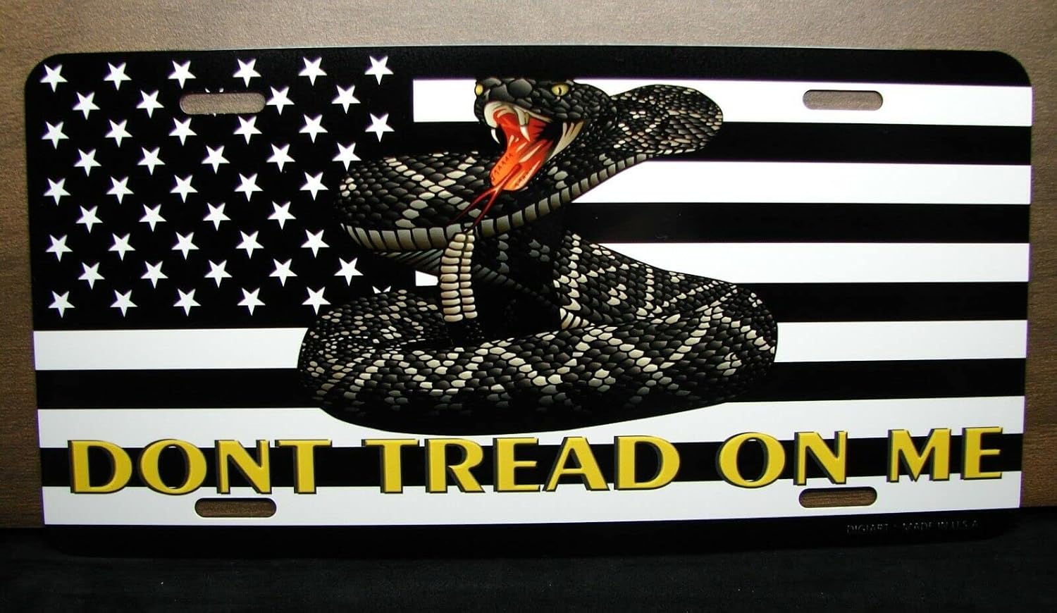 Dont Tread ON ME Gadsden Flag American Tactical Flag Metal