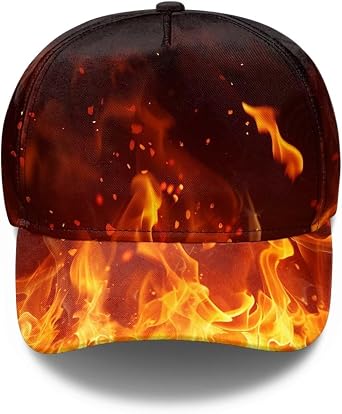 Cute Print Baseball Cap with Snapback All Seasons Trucker Hat Sun Visor Cap for Golf Running,Multiple Styles