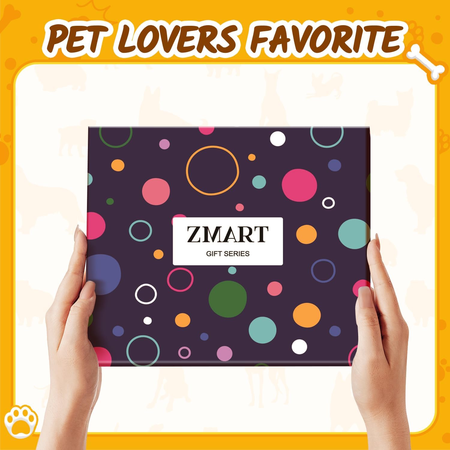 Zmart Women Men Dog Lover Gifts - Funny Socks for Corgi Pug Shepherd Husky Dog Mom Dad - Image 6