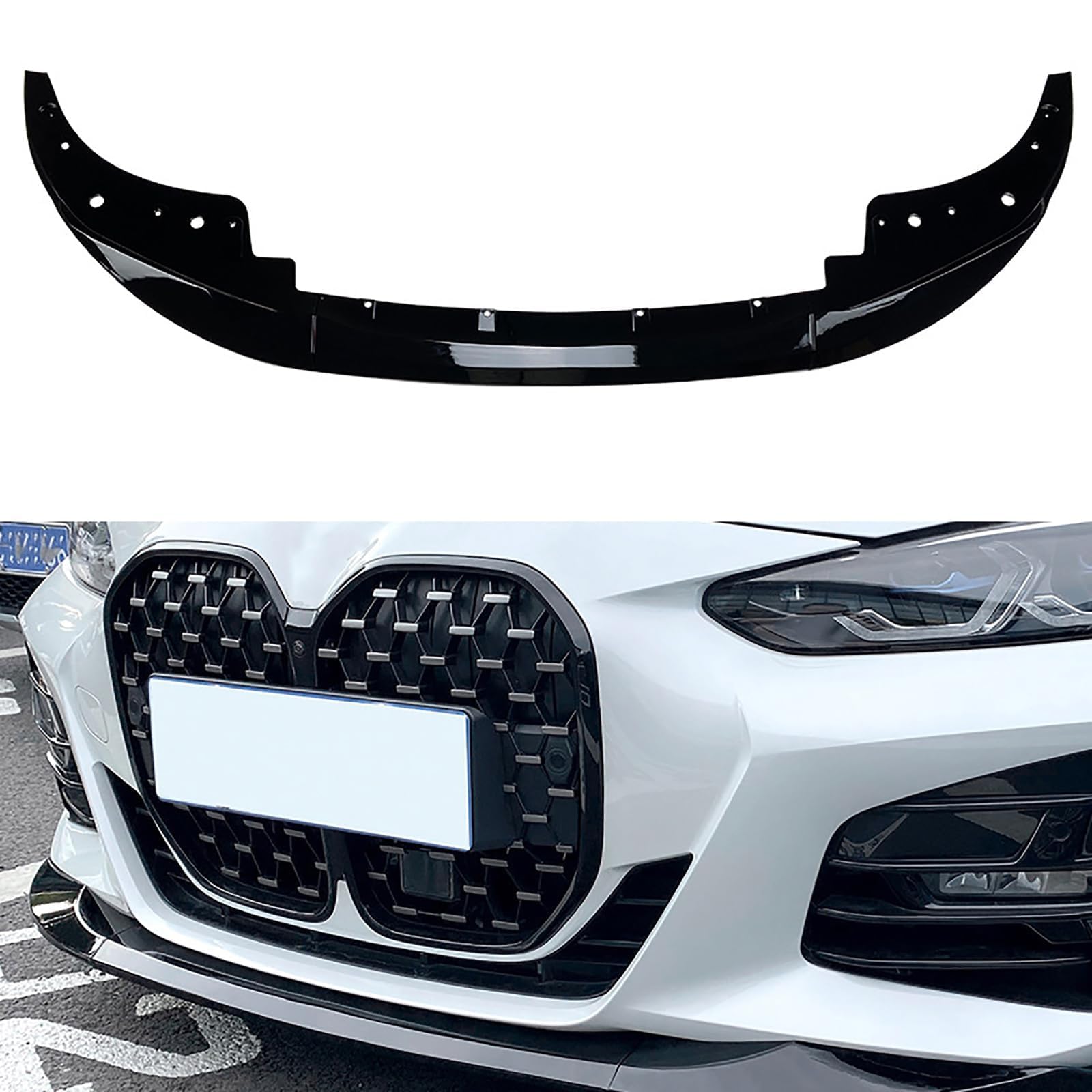 Spoiler séparateur diffuseur BMW G22 G23 pour optimiser l'appui