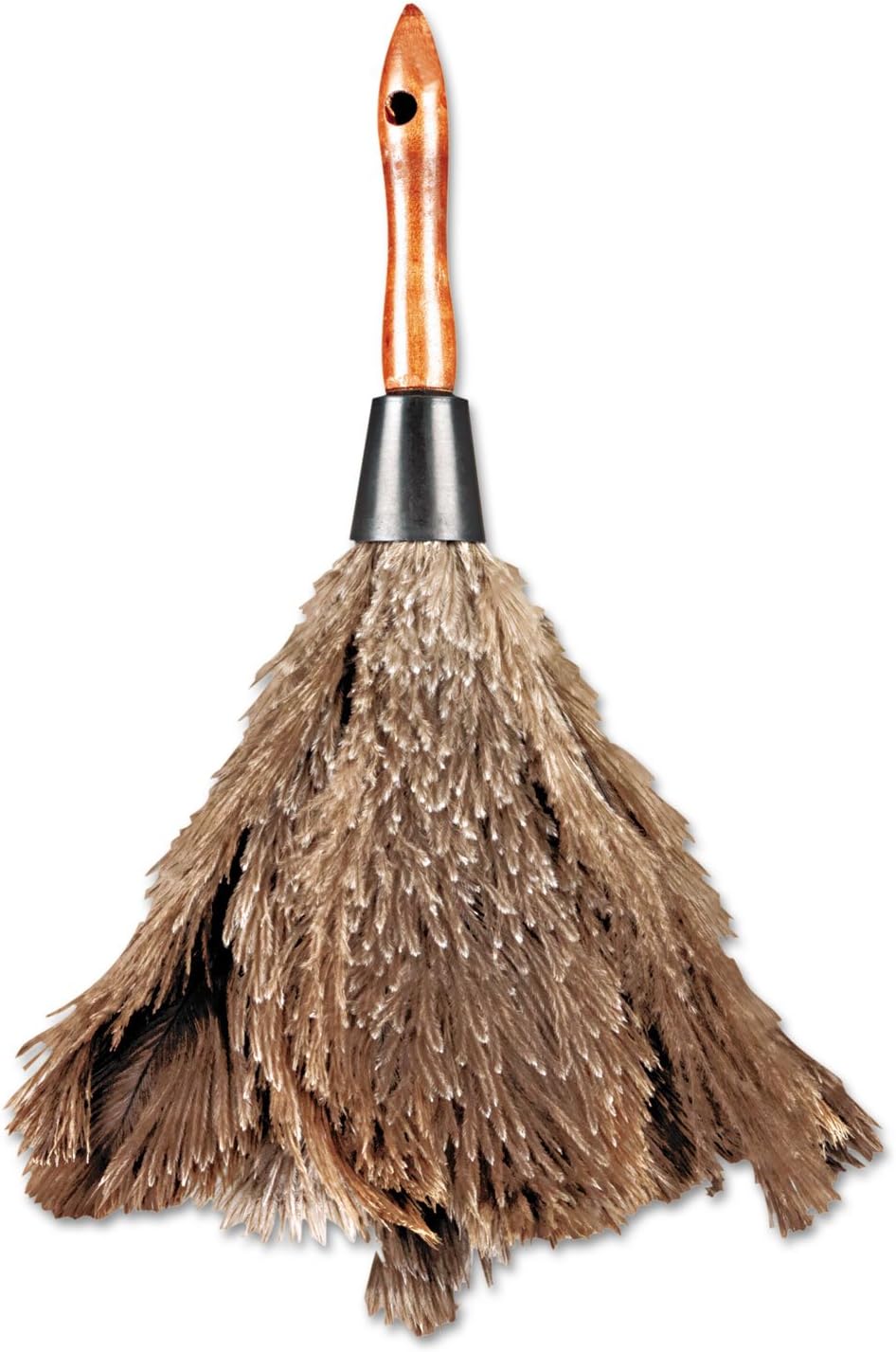 DUSTER 12"GY OSTRCH FETHR