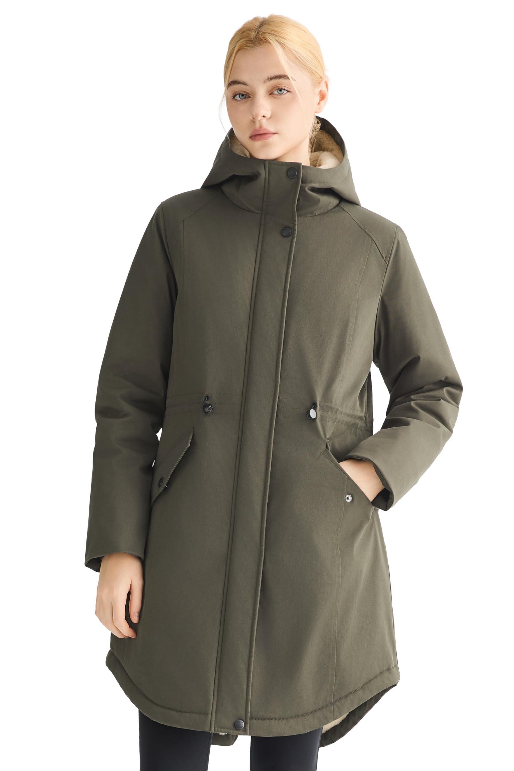 Orolay Thicken Fleece Lined Parka