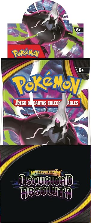 Pokémon: Megaevolution-Absolute Darkness Enhancement Envelopes Display (18 Upgrade Envelopes)