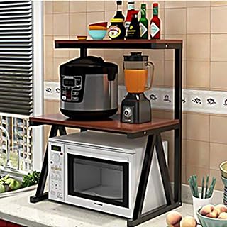 Everline 33500 A Series (3-Layer) Microwave Stand, Microwave Oven Rack, Kitchen Storage Shelf, Multipurpose Rack, Counter Price In India