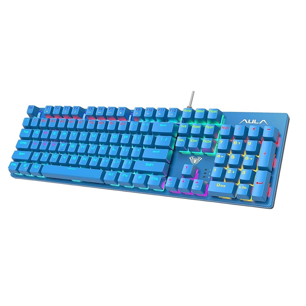 AULA S2022 Mechanical Wired Gaming Keyboard | Rainbow LED