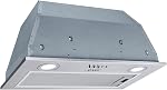 OVO 20 inch Built-In Range Hood Vent with 3-Speed Exhaust Fan, 280 CFM, Push Button Vent Hood, Stainless Steel Kichen Hood