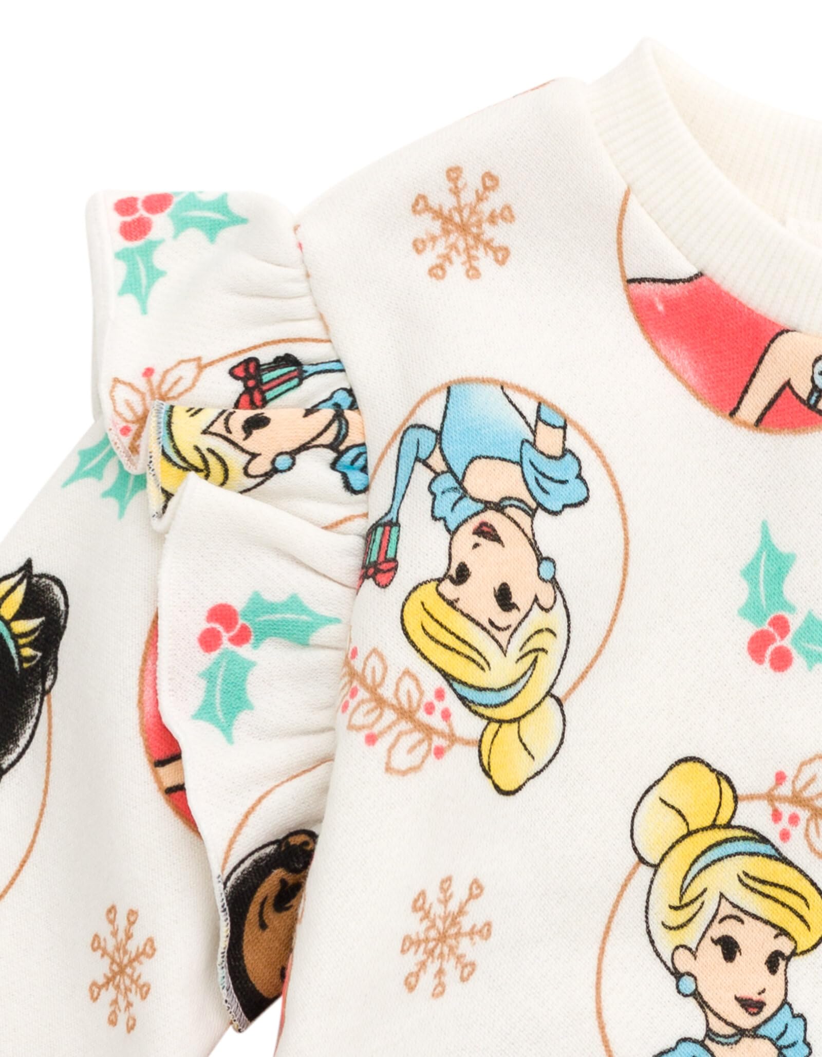 Disney Księżniczka Minnie Mouse Kubuś Puchatek The Aristocats od noworodków do dużych dzieci, bluza polarowa i spodnie zestaw