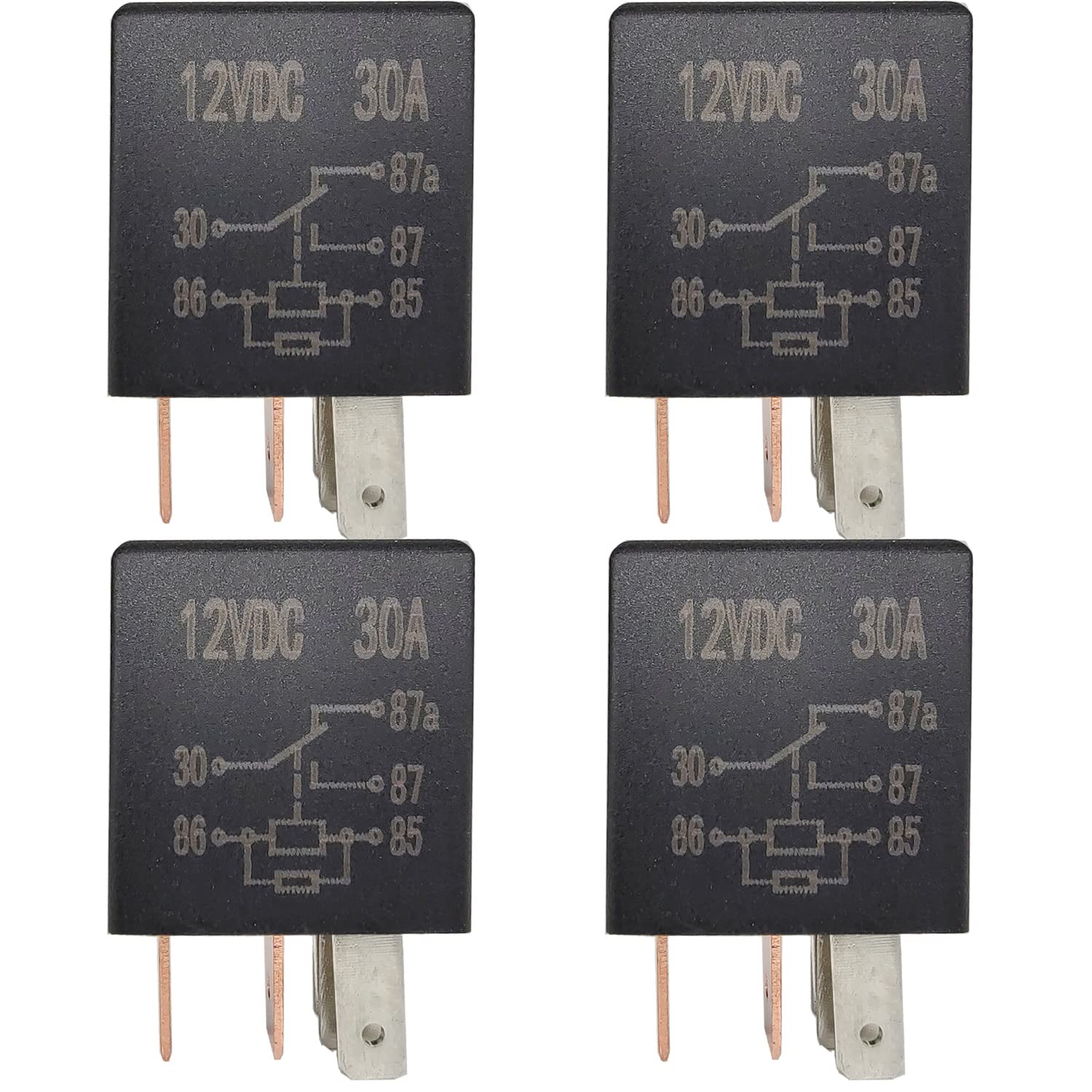 Omron MK387785 30057D 12V 5-Pin Starter Relay - White Color  Made In Japan I3969052035
