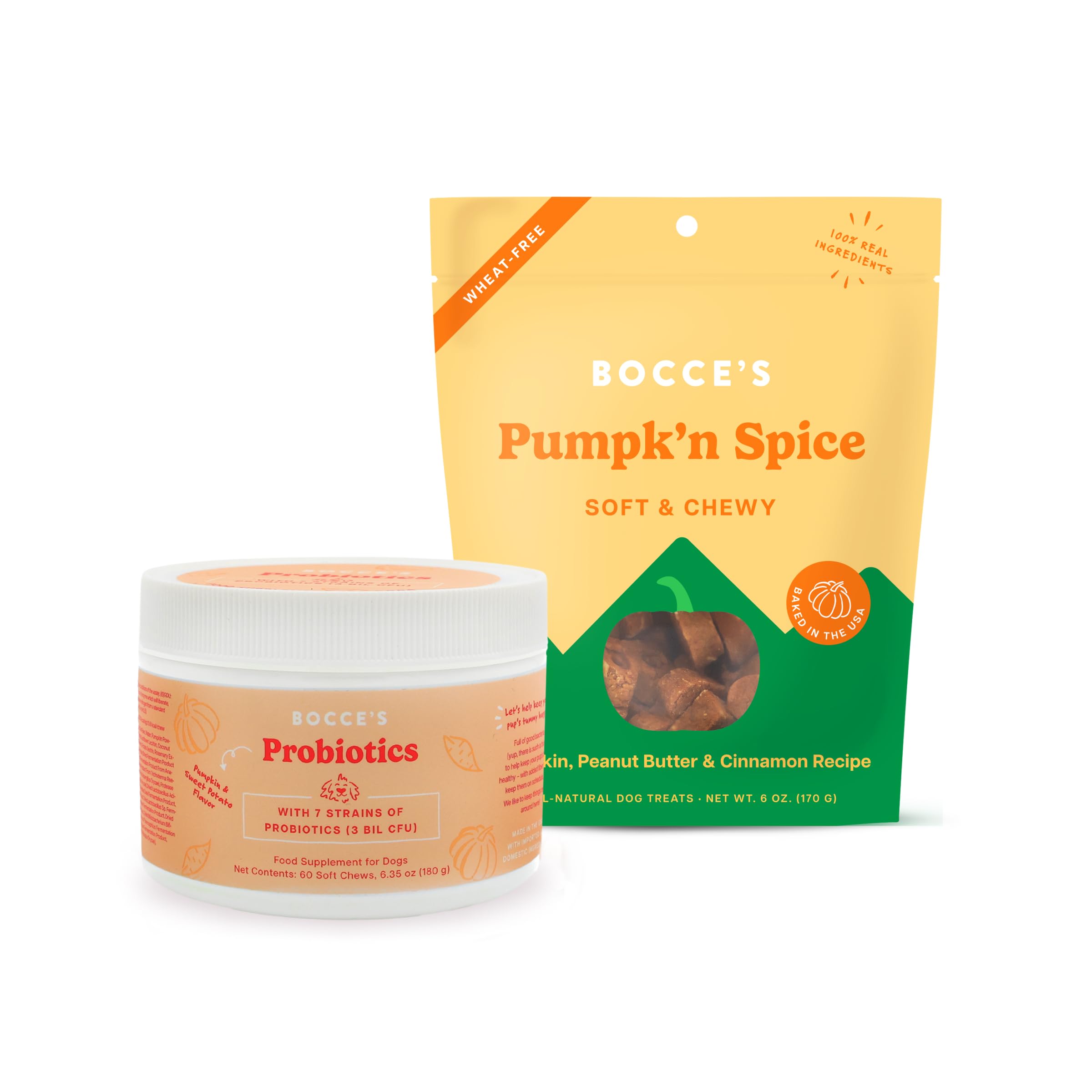 Bocce's Bakery Probiotic Supplement Chews, Pumpkin & Sweet Potato (60 ct) — Amazon image 13