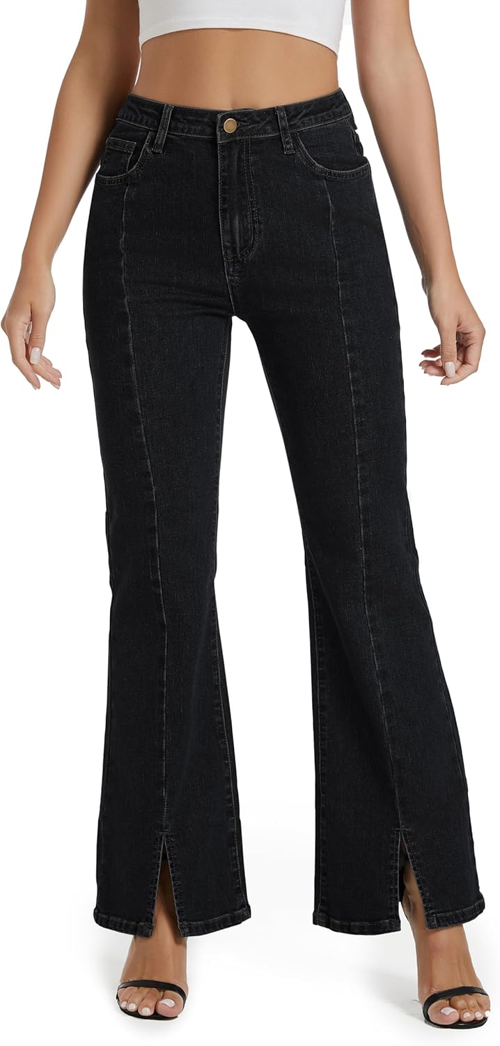 Flare Jeans for Women Bell Bottom Jeans High Waisted Morocco