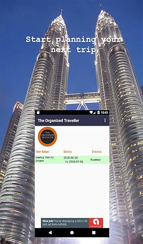 The Organized Traveller