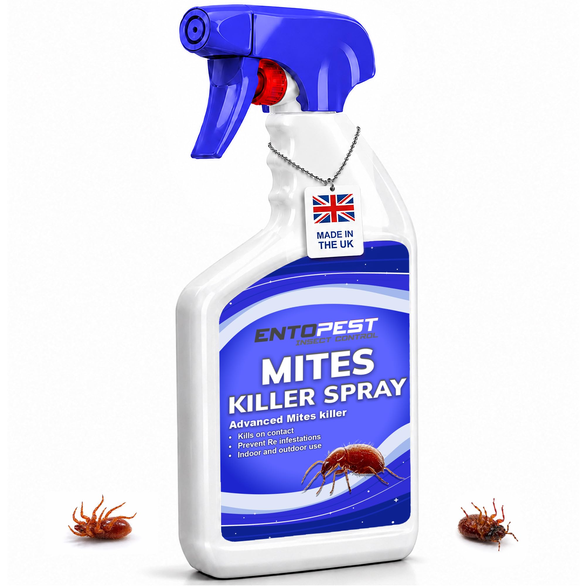 Entopest Mites Killer Spray – Fast-Acting Insect Control Solution for Home, Garden, Patio & Indoor/Outdoor Use | Kills Mites on Contact | Prevents Re-infestations | (500ml)