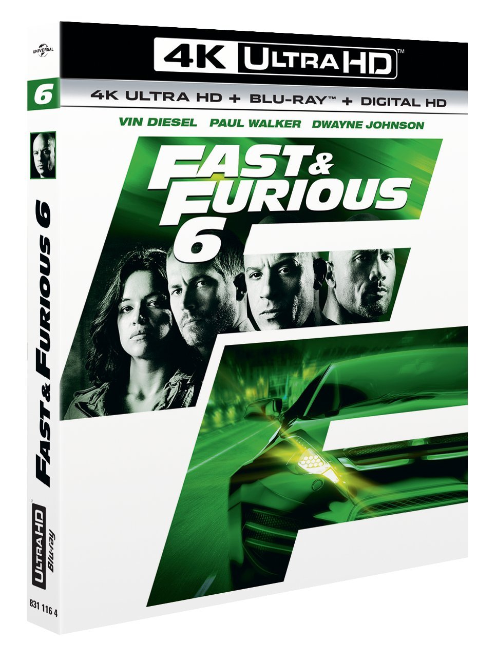 Fast & Furious 6 BLU-RAY 4K NEUF